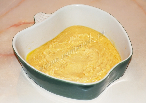 Песочное тесто в форме