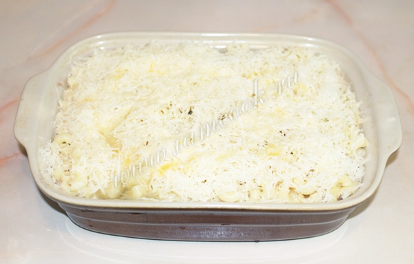 мясная запеканка с макаронами, фото