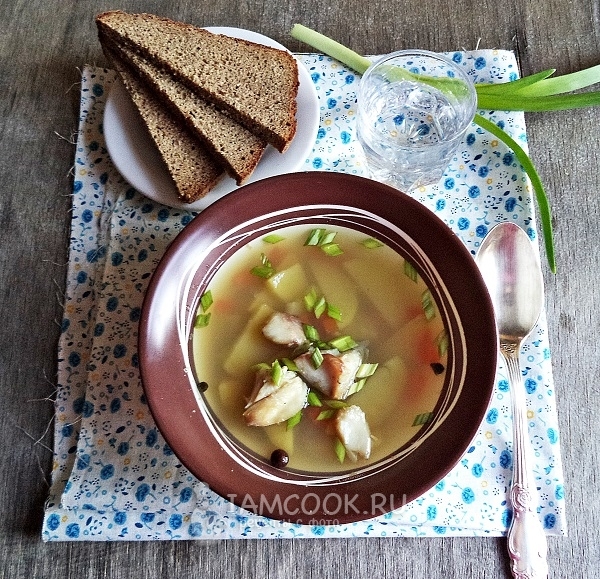 Фото ухи из налима