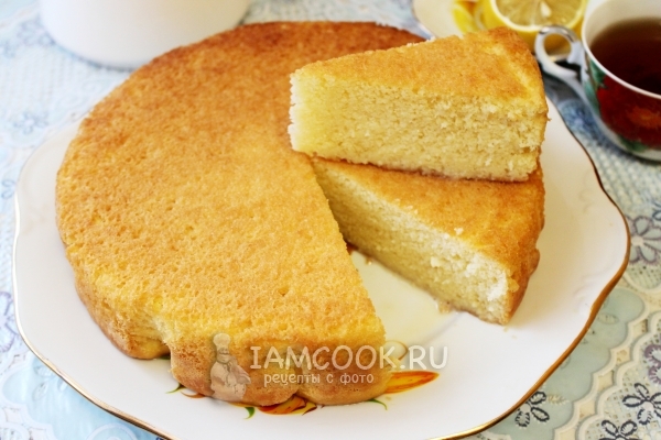 Рецепт «Молочного» бисквита