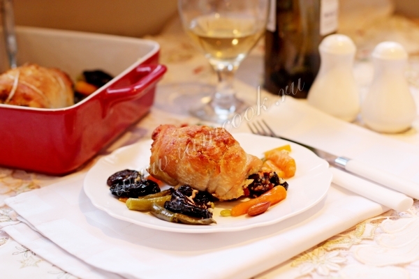 Фото куриных рулетиков