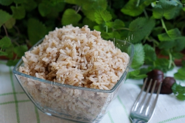 Готовим гарнир из риса в мультиварке