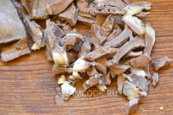 Сердце отварное