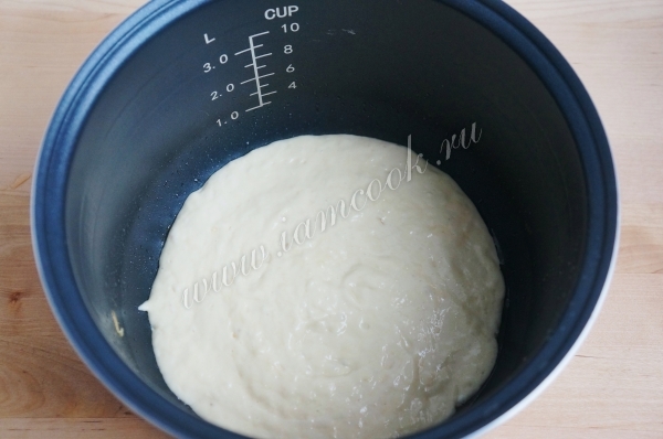 Мультиварка с тестом