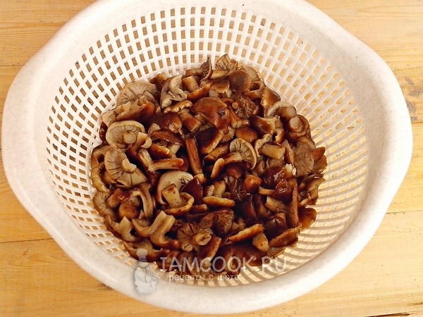 Отварить грибы