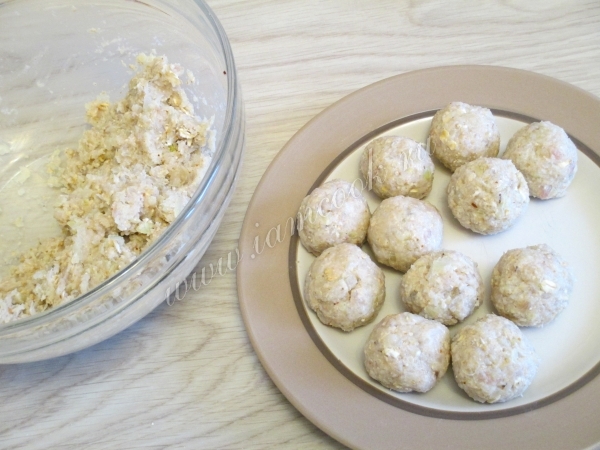 Фото рыбных фрикаделек