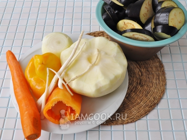 Почистить и помыть овощи