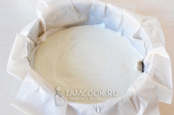 Вылить часть теста в форму