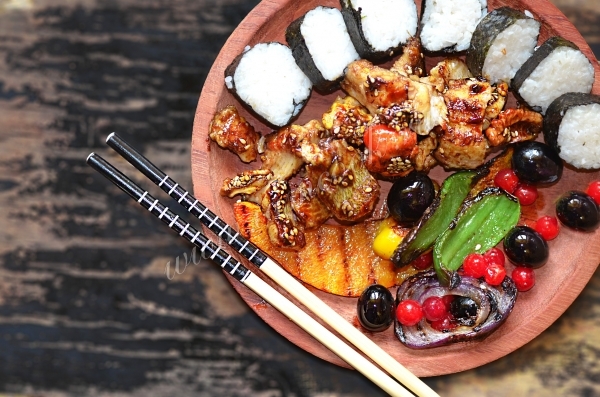 Рецепт обеда в японском стиле за 15 минут