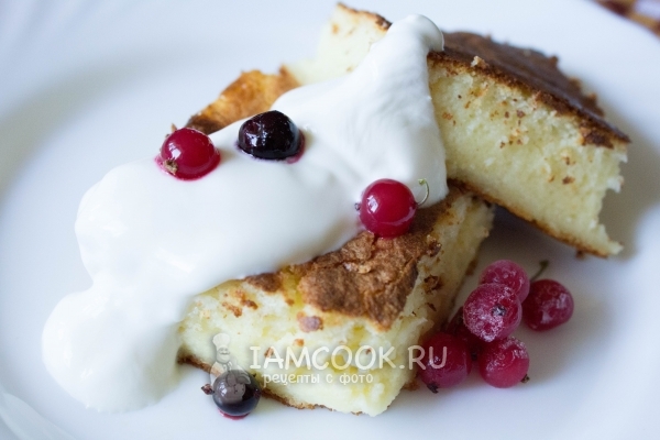 Фото вкусной творожной запеканки с манкой