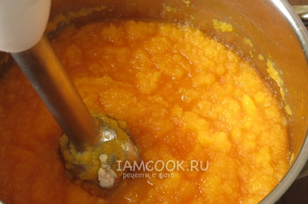 Пюрировать тыкву