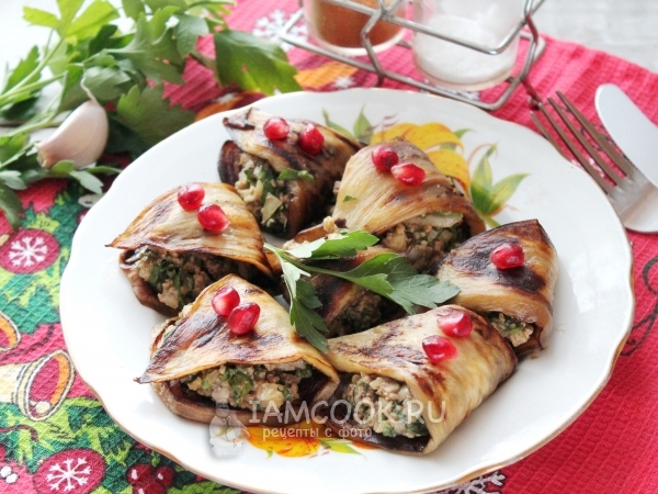 Баклажаны по-абхазски, рецепт с фото