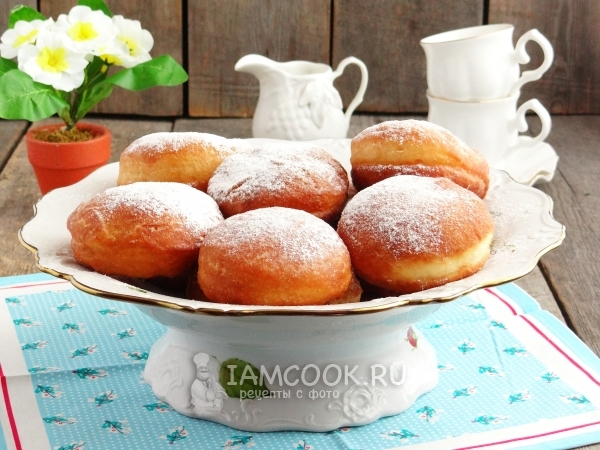 Постные пончики, рецепт с фото
