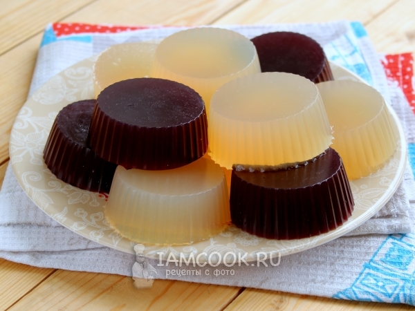 Желе из агара, рецепт с фото