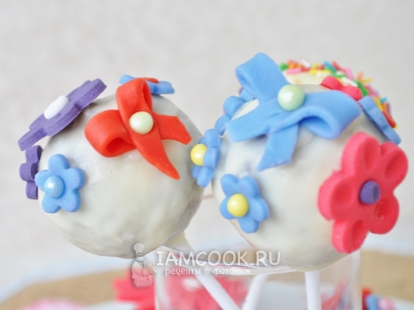 Кейк попсы, рецепт с фото