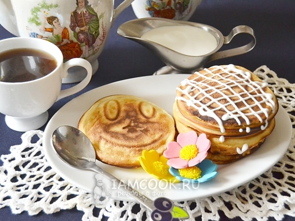 Панкейки пышные, рецепт с фото