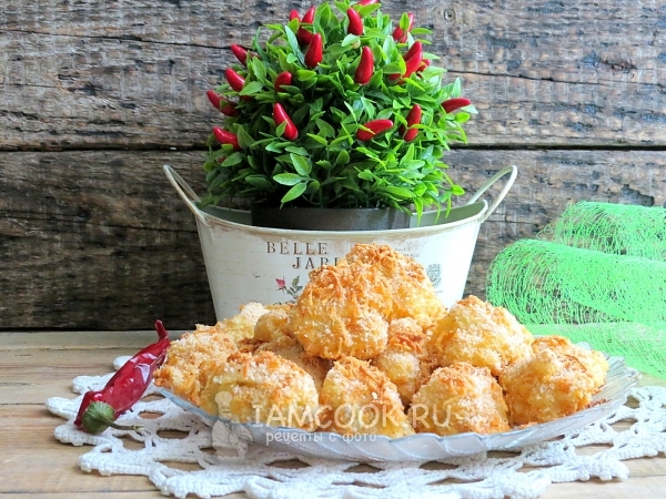 Цветная капуста в сырном кляре в духовке, рецепт с фото