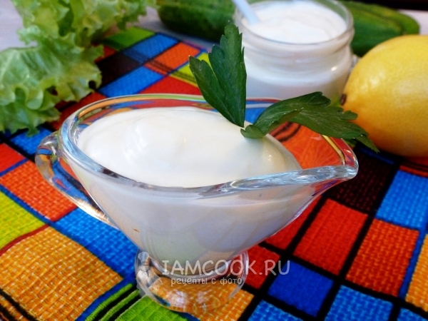 Настоящий соус для шаурмы, рецепт с фото