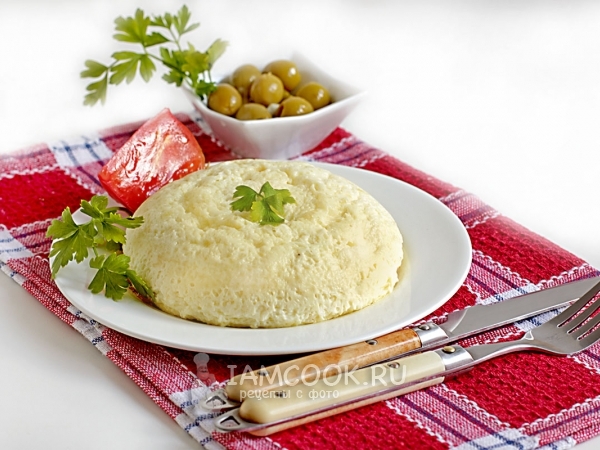 Омлет как в детском саду, рецепт с фото