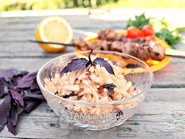 Быстрый маринад для шашлыка из свинины, рецепт с фото