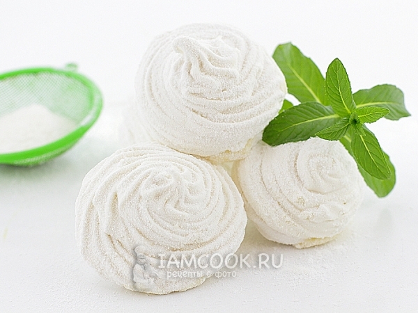 Зефир ванильный, рецепт с фото