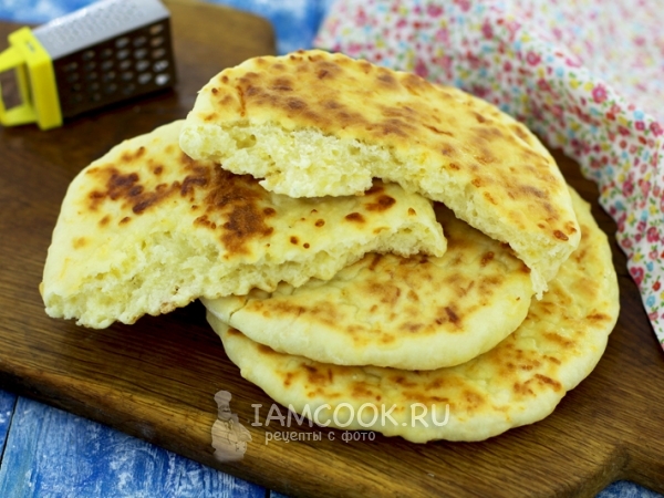 Сырные лепёшки за 5 минут, рецепт с фото