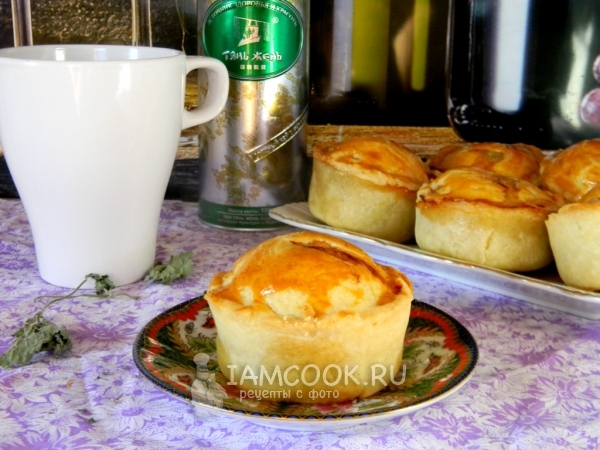 Мини-пай с мясом, рецепт с фото