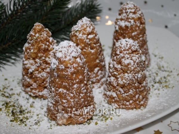 Печенье «Новогодние шишки», рецепт с фото