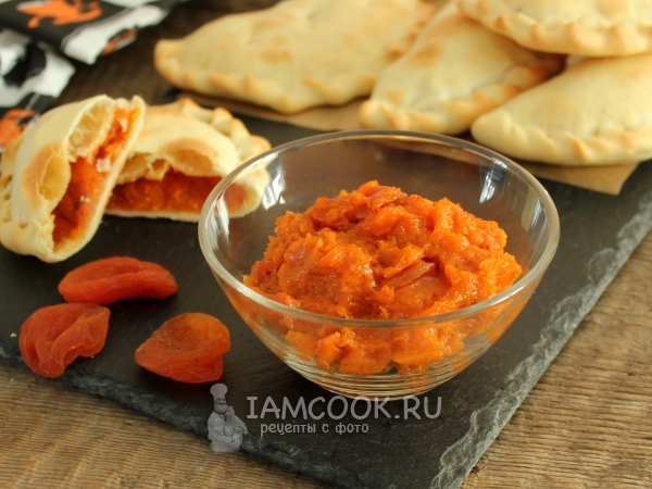 Начинка из кураги для пирога и пирожков, рецепт с фото