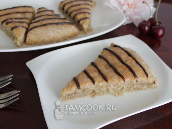 Банановые сконы, рецепт с фото