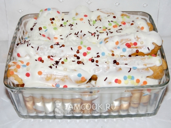 Торт «Дамские пальчики», рецепт с фото