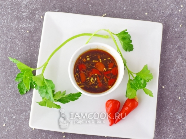 Заправка для фунчозы, рецепт с фото