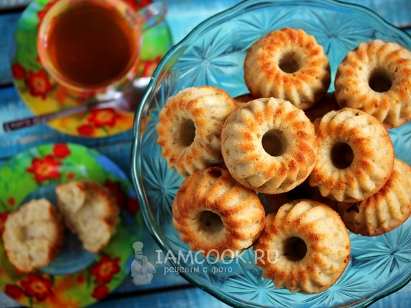 Бананово-апельсиновые кексы, рецепт с фото