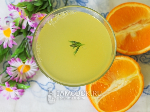 Цитрусовый кисель, рецепт с фото