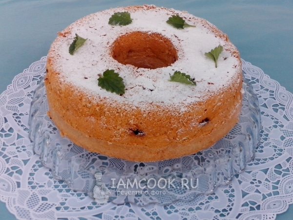 Кекс с вишней, рецепт с фото