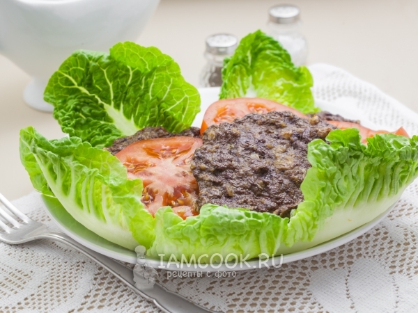 Котлеты печеночные в духовке, рецепт с фото