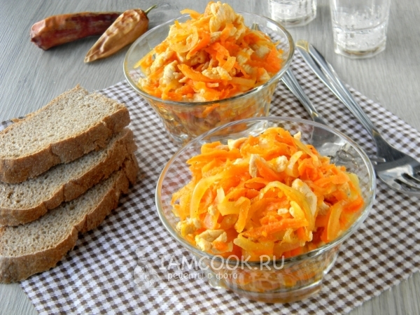 Хе из курицы, рецепт с фото