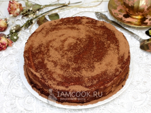 Трюфельный торт, рецепт с фото