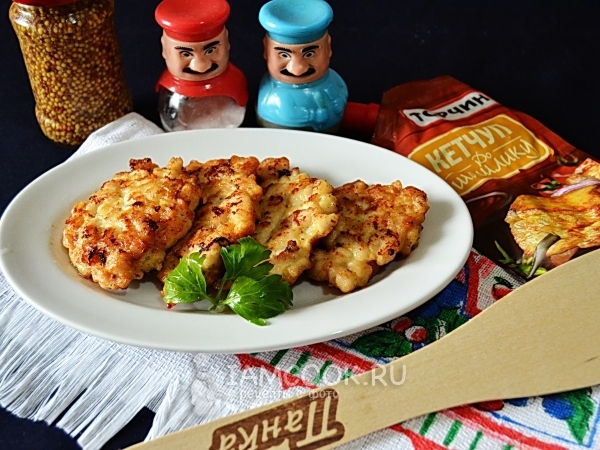 Ленивые отбивные из куриного филе, рецепт с фото