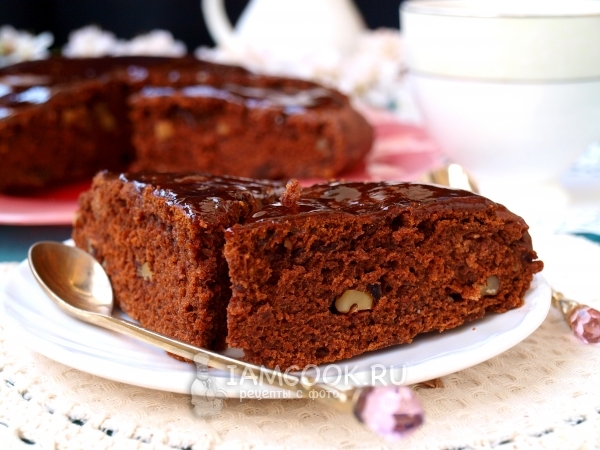 Коврижка постная монастырская, рецепт с фото