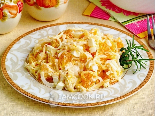 Салат «Афродита», рецепт с фото