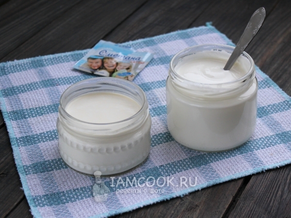 Сметана в мультиварке, рецепт с фото