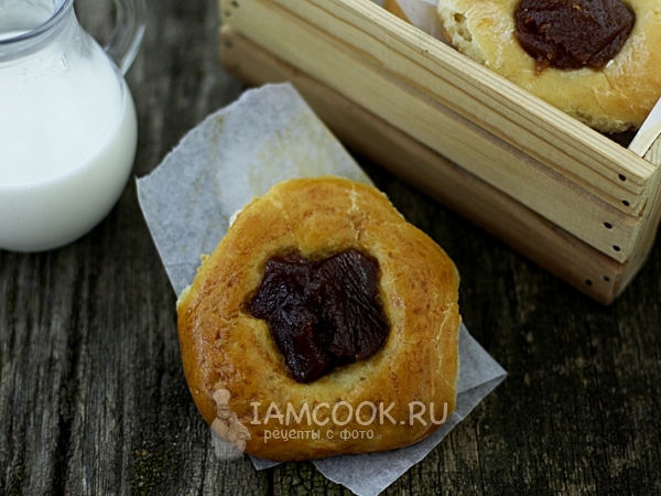 Ватрушки с повидлом, рецепт с фото