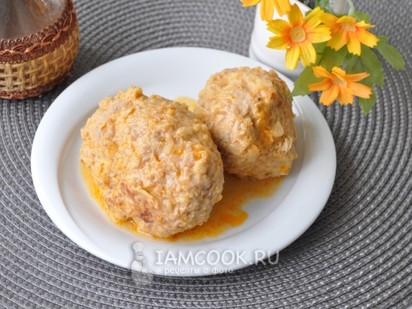 Ленивые голубцы с геркулесом, рецепт с фото