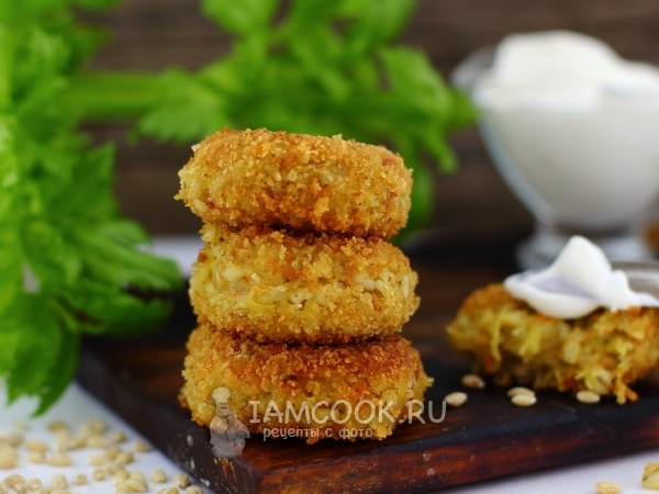 Котлеты из перловки, рецепт с фото
