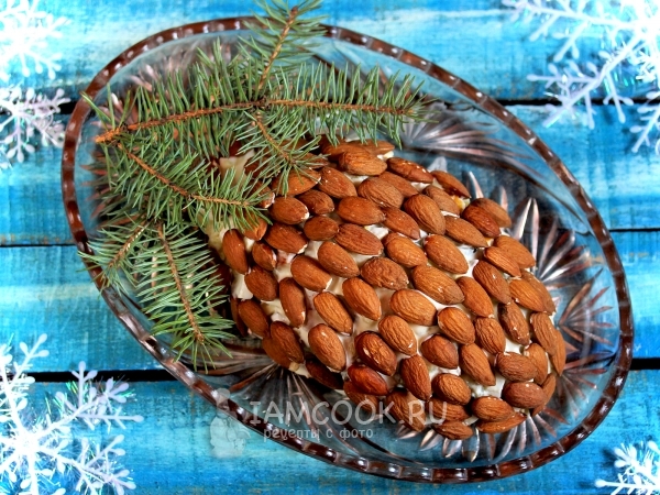 Салат «Шишка», рецепт с фото