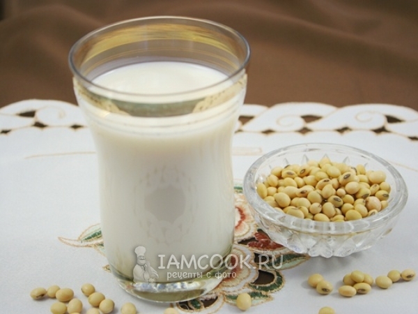 Соевое молоко, рецепт с фото