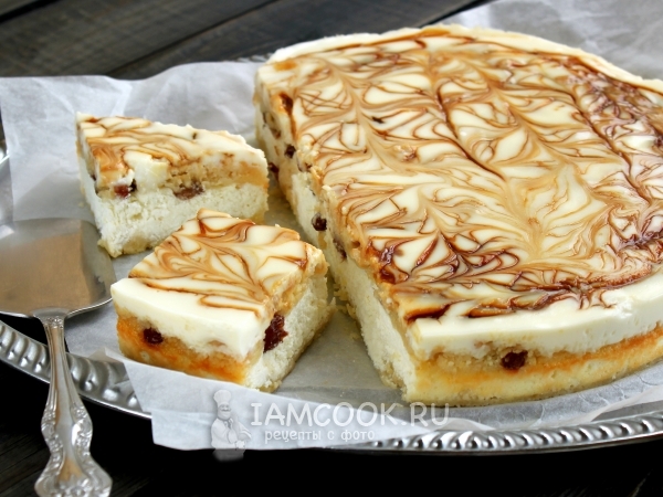 Творожное пирожное, рецепт с фото
