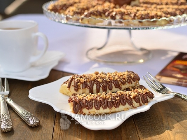 Бананы в шоколаде, рецепт с фото