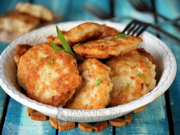 Котлеты куриные с майонезом и картофельным крахмалом, рецепт с фото